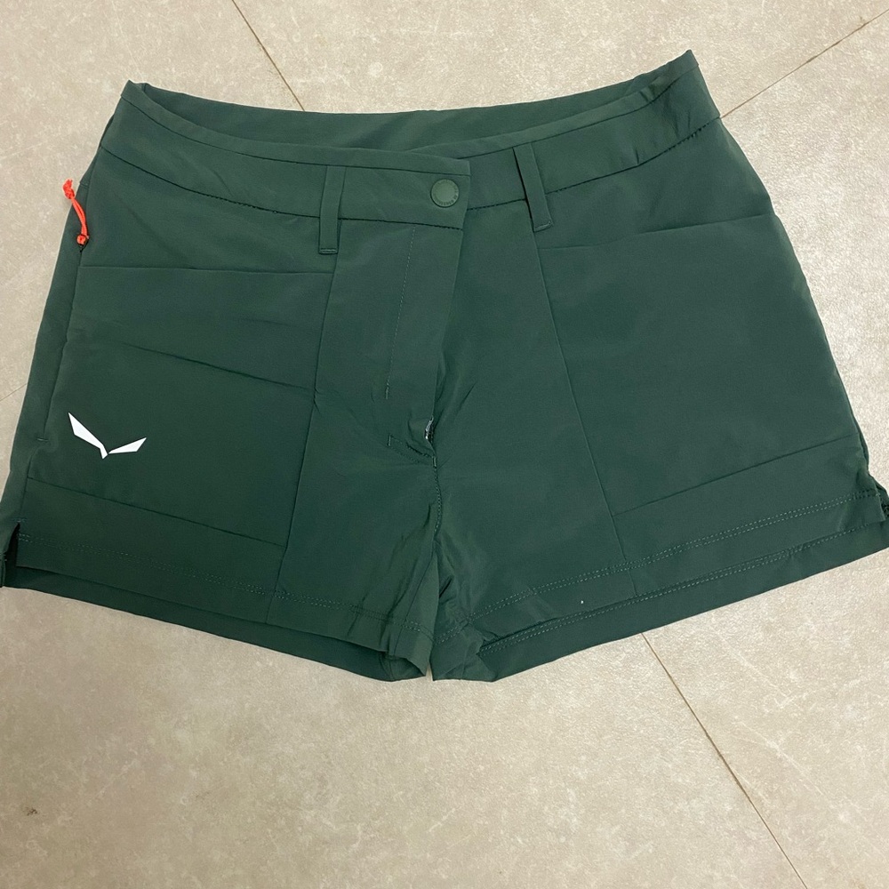 Salewa Women's Green Shorts